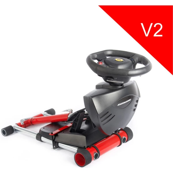 Wheel Stand Pro Thrustmaster F458 Spider T80/T100 T150 F458/F430 Wheels V2 ROSSO red - Herné sedačky - Obrázok 8H16G00101