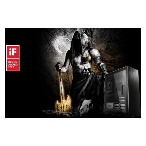 MSI MPG SEKIRA 500G, sklo, čierna - Počítačové skrine - Obrázok 8HJ5100501