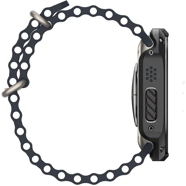 Spigen Tough Armor kryt Apple Watch Ultra 3/2/1 (49mm) čierny - Puzdra - Obrázok 8HO0000701