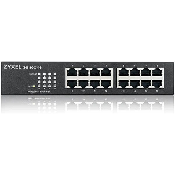 Zyxel GS1100-16 switch - Switche - Obrázok 8J59000N01