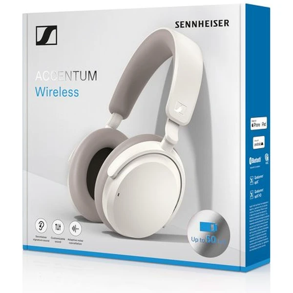 Sennheiser Accentum bezdrôtové slúchadlá biela - Slúchadlá - Obrázok 8J81000K01