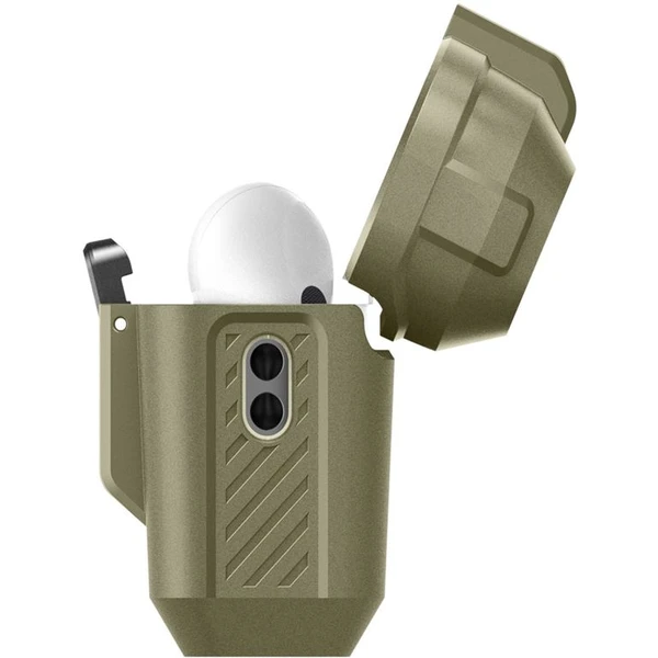 Spigen Lock Fit odolné púzdro Apple AirPods Pro 2 gen. vintage khaki - Puzdra - Obrázok 8KK0000N01