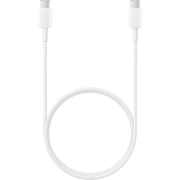 Samsung USB-C/USB-C napájací kábel 1 m biely Bulk - Káble a redukcie - Hlavný obrázok