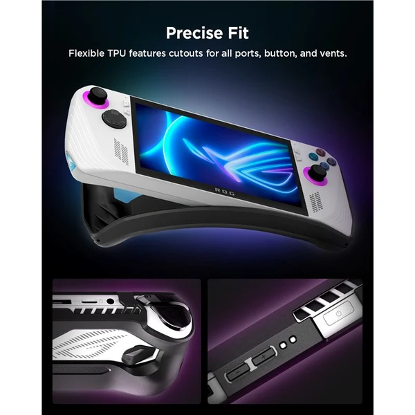 Spigen Rugged Armor ochranný kryt pre Asus ROG Ally (2023) čierny - Puzdra - Obrázok 8KV4000L01