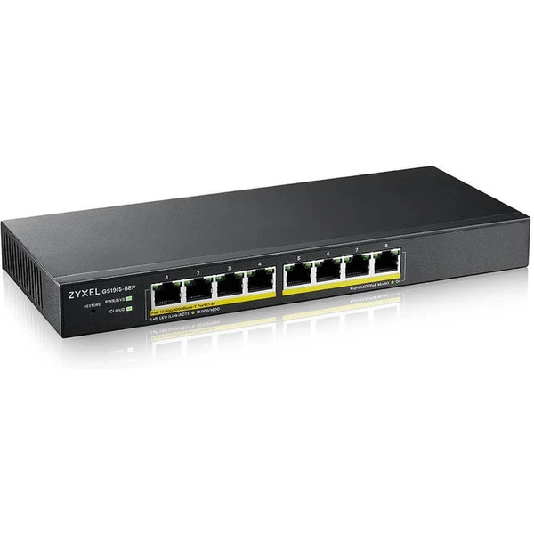 Zyxel GS1915-8EP switch - Switche - Obrázok 8L59000N01