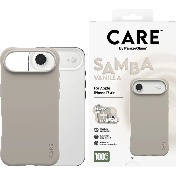 PanzerGlass® CARE Samba kryt s MagSafe Apple iPhone Air Vanilla - Puzdra - Obrázok 8LDH000K01