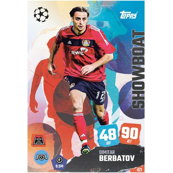 Futbalové karty Topps UCC Match Attax 2025/26 Mega Multipack - Futbalové karty - Obrázok 8LDJ000K01