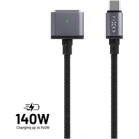 Opravený napájací kábel USB-C/MagSafe 3 140W 2m sivý - Káble a redukcie