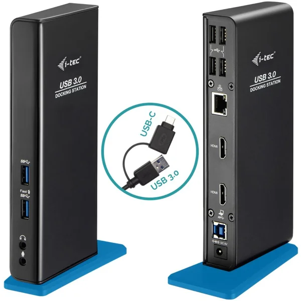 i-tec USB 3.0/USB-C Dual HDMI Docking Station - Dokovacie stanice - Hlavný obrázok
