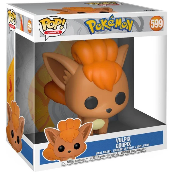 Funko POP! #599 Jumbo: Pokémon - Vulpix 25 cm - Funko POP! - Obrázok 8LSG300401