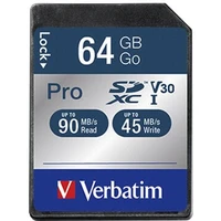 Verbatim Pro SDXC 64GB - Pamäťové karty