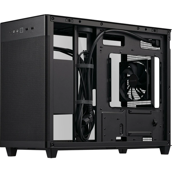 ASUS Prime AP201, TG, čierna - Počítačové skrine - Obrázok 8M84000601