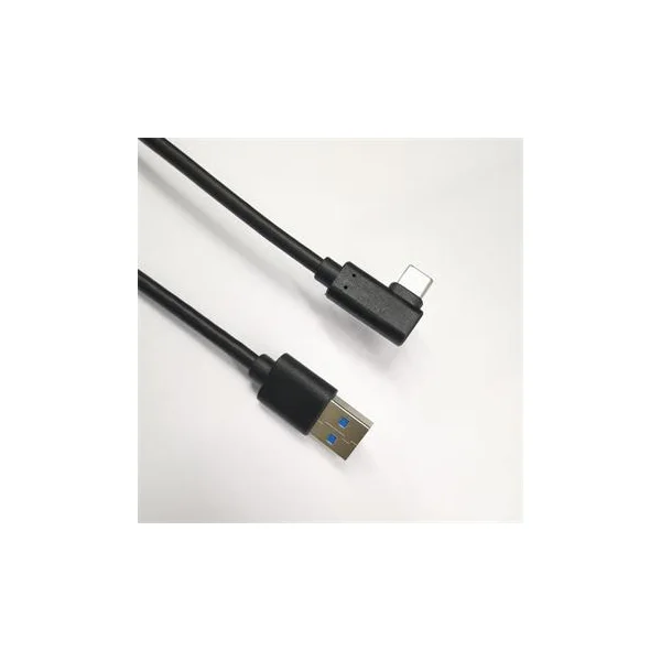 PremiumCord USB-C/USB-A napájací kábel so zahnutým konektorom 3m čierny - Káble a redukcie - Obrázok 8MS1000401