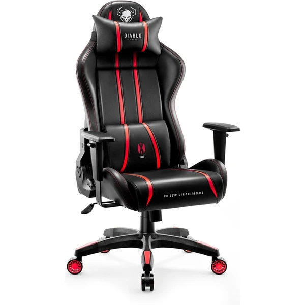 Diablo X-One 2.0 Normal Size herná stolička čierno-červená - Stoličky - Obrázok 8N2G000K01