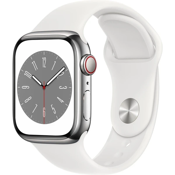 Apple Watch Series 8 Cellular 41mm oceľ (Ďalšia) - Inteligentné hodinky - Obrázok 8NT9700301