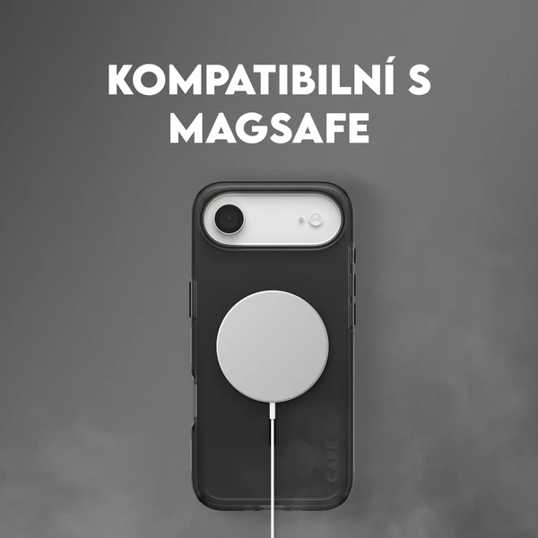 PanzerGlass® CARE Smokey kryt s MagSafe Apple iPhone Air dymový/čierny - Puzdra - Obrázok 8ODH000K01