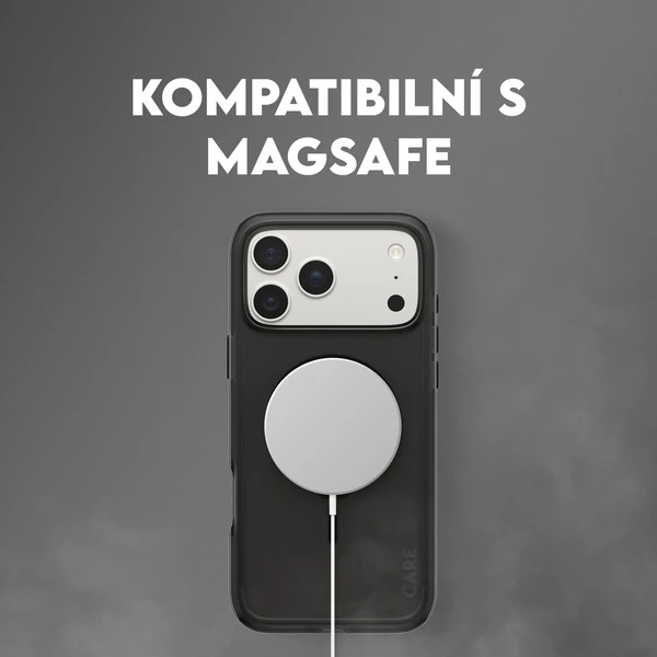 PanzerGlass® CARE Smokey kryt s MagSafe Apple iPhone 17 Pro Max dymový/čierny - Puzdra - Obrázok 8PDH000K01