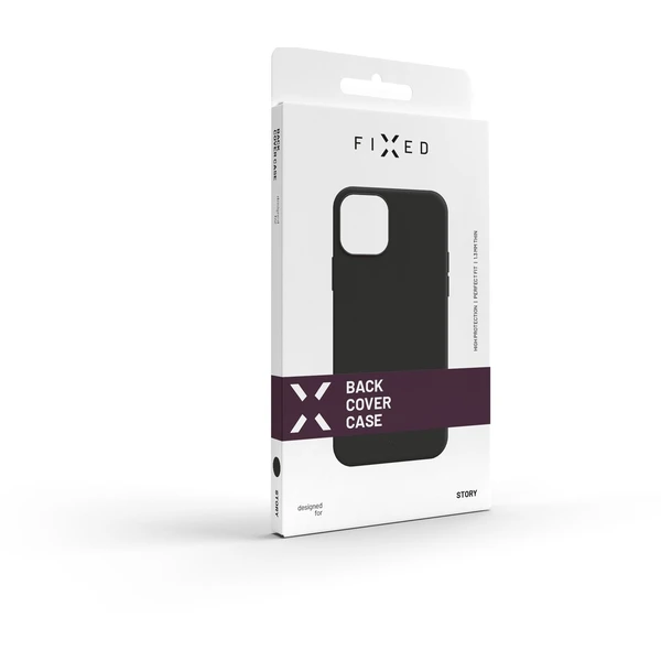 FIXED Story silikónový kryt Samsung Galaxy S22+ 5G čierne - Puzdra - Obrázok 8Q9Y600301
