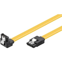 PremiumCord kábel SATA 3.0 kovová západka 90 ° 0,2 m - Káble a redukcie