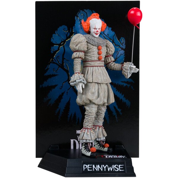 Figúrka McFarlane Toys Movie Maniacs IT: Welcome To Derry – Pennywise (Welcome To Derry) (Gold Label