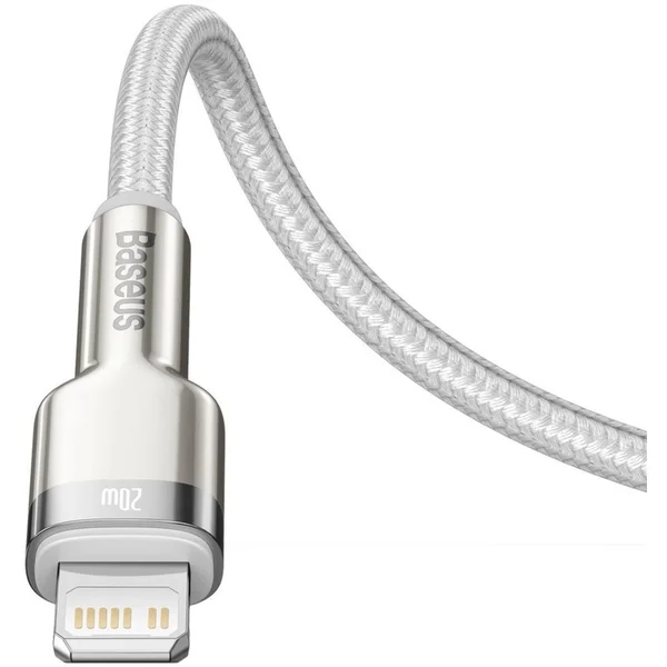 Baseus Cafule USB-C/Lightning napájací kábel 20W 2m biely - Káble a redukcie - Obrázok 8RKGF00101