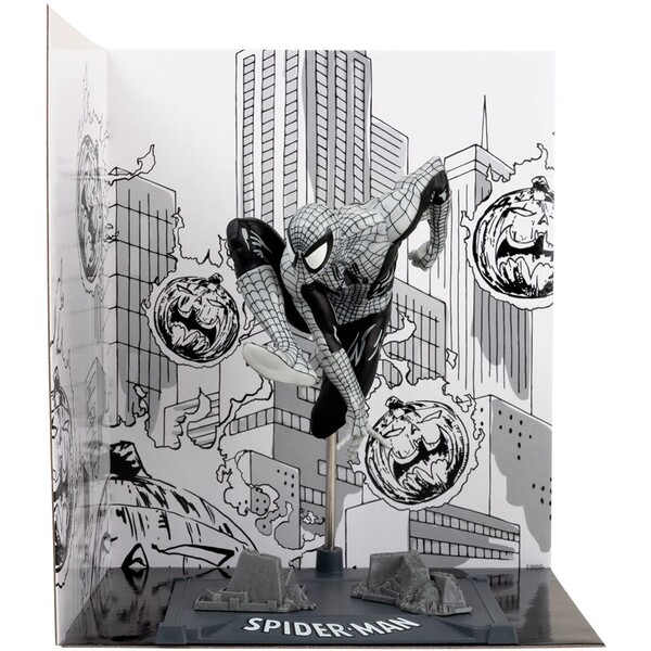 Figúrka McFarlane Toys Marvel Collection 1/10 - Spiderman #6 (Line Art) (Gold Label) 10 cm