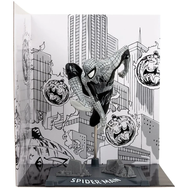 Figúrka McFarlane Toys Marvel Collection 1/10 - Spiderman #6 (Line Art) (Gold Label) 10 cm - Figúrky - Hlavný obrázok