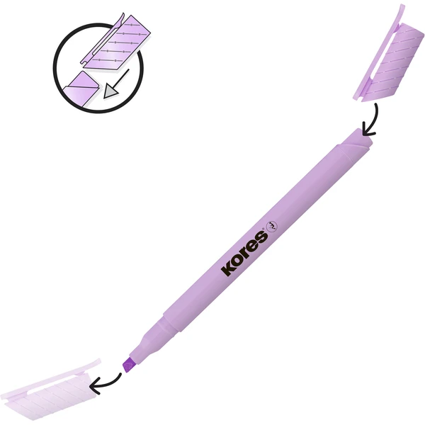 Kores HIGH LINER popisovače 6 farieb - Popisovače - Obrázok 8S7H000K01