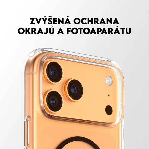 PanzerGlass® CARE Urban kryt s MagSafe Apple iPhone 17 Pro Max číry/čierny - Puzdra - Obrázok 8SEH000K01