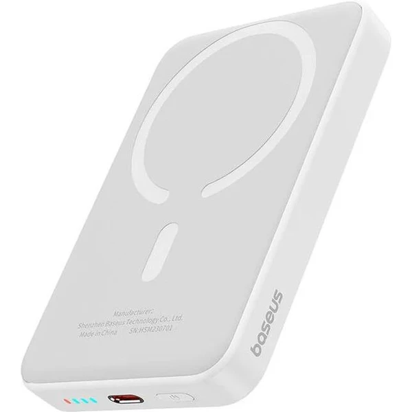 Baseus Magnetic Mini Air 10000mAh, 20W biela - Powerbanky - Hlavný obrázok