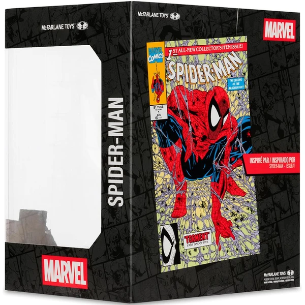Figúrka McFarlane Toys Marvel Collection 1/10 - Spider-Man (Corner Box) 19 cm - Figúrky - Obrázok 8T3G000K01