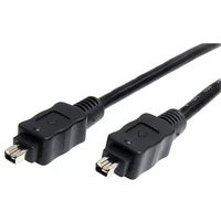 PremiumCord FireWire 4pin/FireWire 4pin kábel 4,5m čierny - Káble a redukcie