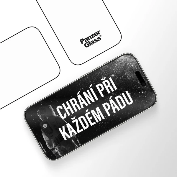 PanzerGlass® Ceramic II sklo Apple iPhone 17 Pro s inštalačným rámčekom - Ochranné fólie a sklo - Obrázok 8TEH000K01