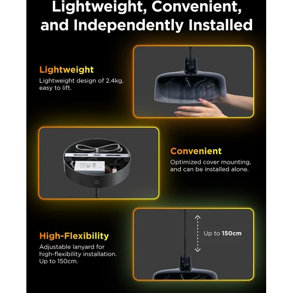 Govee Pendant Light RGBICWW závesná lampa Matter - Inteligentné osvetlenie - Obrázok 8U3L000K01
