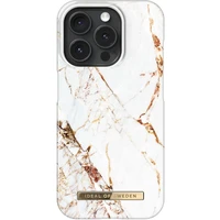 Ochranný kryt Fashion iDeal Of Sweden pre iPhone 15 Pro Carrara Gold - Puzdra