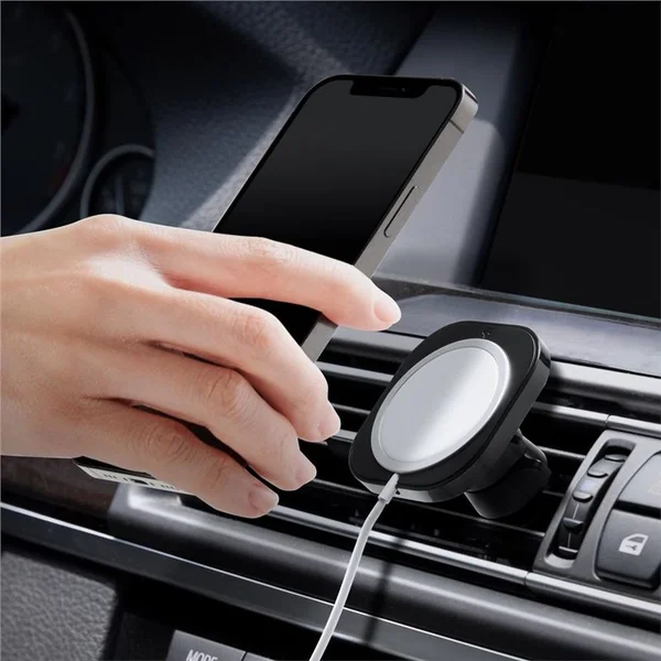Spigen MagFit Car Mount pre nabíjačku MagSafe čierny - Držiaky - Obrázok 8UFHF00101