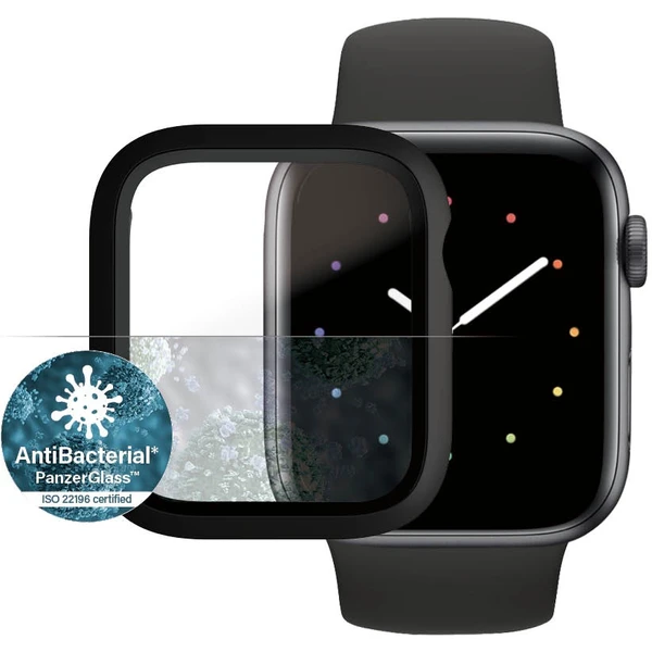 PanzerGlass Full Body Protection Apple Watch 4/5/6/SE 44mm čierny - Puzdra - Hlavný obrázok