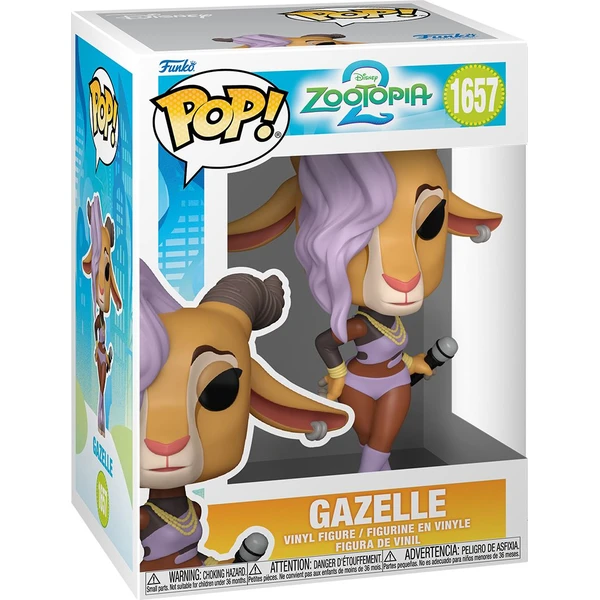 Funko POP! #1657 Disney: Zootopia 2 - Gazelle - Funko POP! - Obrázok 8VHK000K01