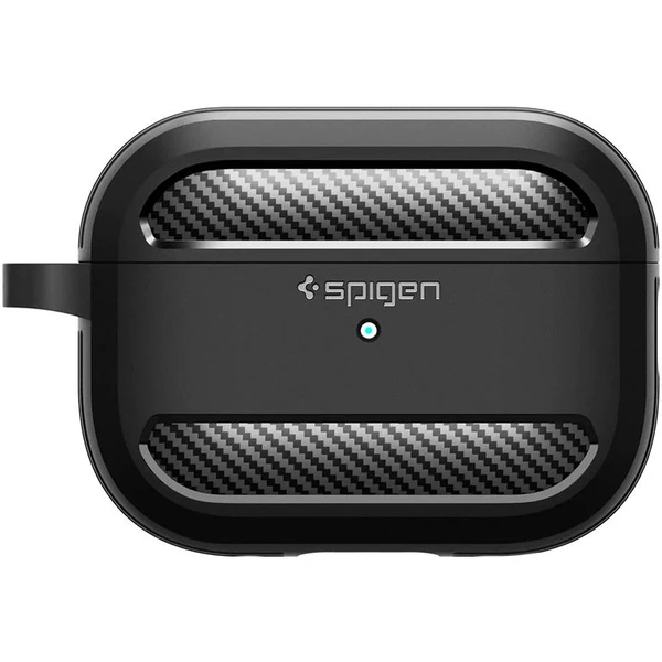 Spigen Rugged Armor puzdro pre AirPods Pro 2 čierne - Puzdra - Obrázok 8VK0000N01