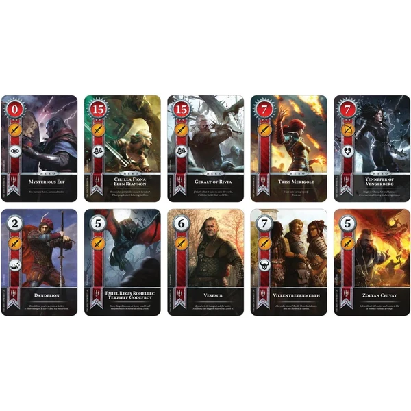 Gwent Legendary Ballad Monsters balíček kariet (EN) - Kartové hry - Obrázok 8W2M000K01
