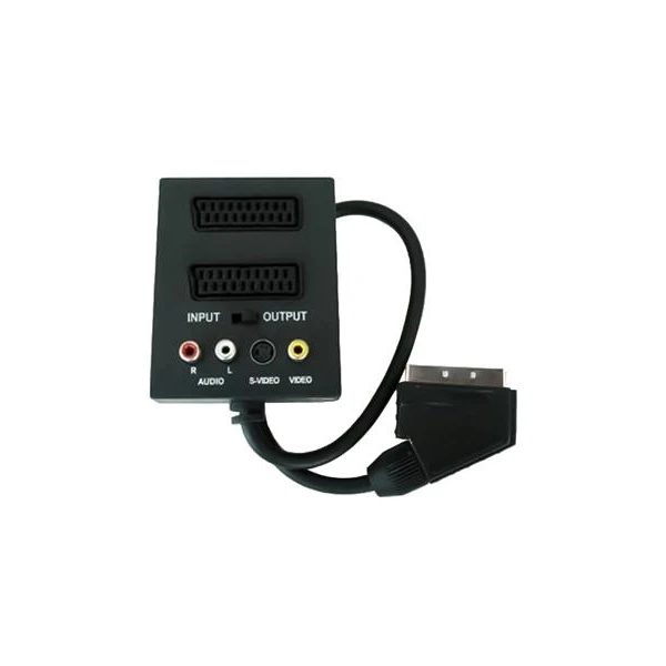 PremiumCord Adapter SCART/M-2xSCART+3xCINCH+Switch IN/OUT - Káble a redukcie - Hlavný obrázok