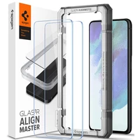 Spigen Glas tR AlignMaster 2 Pack tvrdené sklo Samsung Galaxy S21 FE 5G - Ochranné fólie a sklo