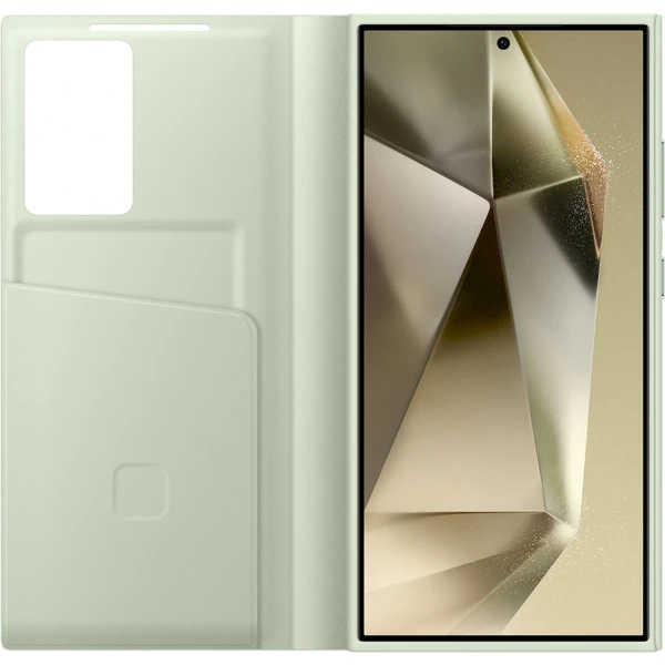 Samsung Smart View Wallet Case Galaxy S24 Ultra Zelený - Puzdra - Obrázok 8WR1000N01