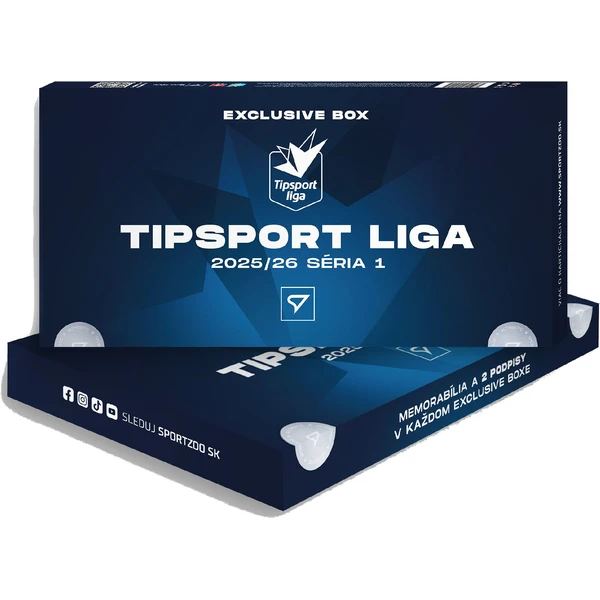 Hokejové karty SportZoo slovenská Tipsport liga 2025/26 Exclusive box - Hokejové karty - Hlavný obrázok
