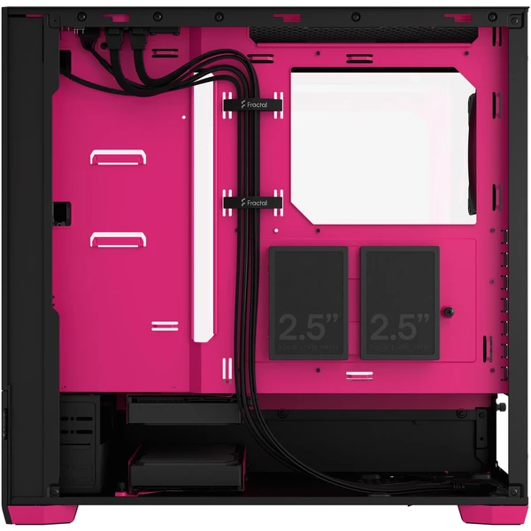 Fractal Design Pop Air RGB Magenta Core TG Clear Tint - Počítačové skrine - Obrázok 8Y6A000601