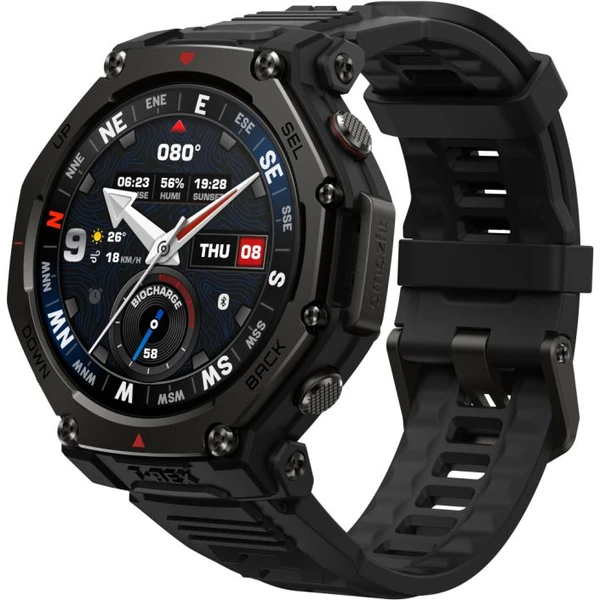 Amazfit T-Rex 3 Pro 48mm chytré hodinky čierne - Inteligentné hodinky - Hlavný obrázok