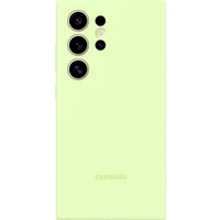 Samsung Silicone Case Galaxy S24 Ultra, Light Green - Puzdra