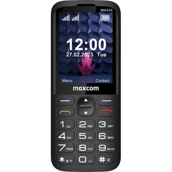 MaxCom MM445 čierny - Mobilné telefóny - Obrázok 8ZHI000K01