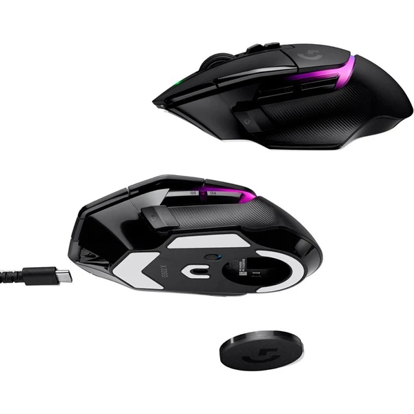 Logitech G502 X PLUS herná myš čierna - Myši - Obrázok 8ZNM300401