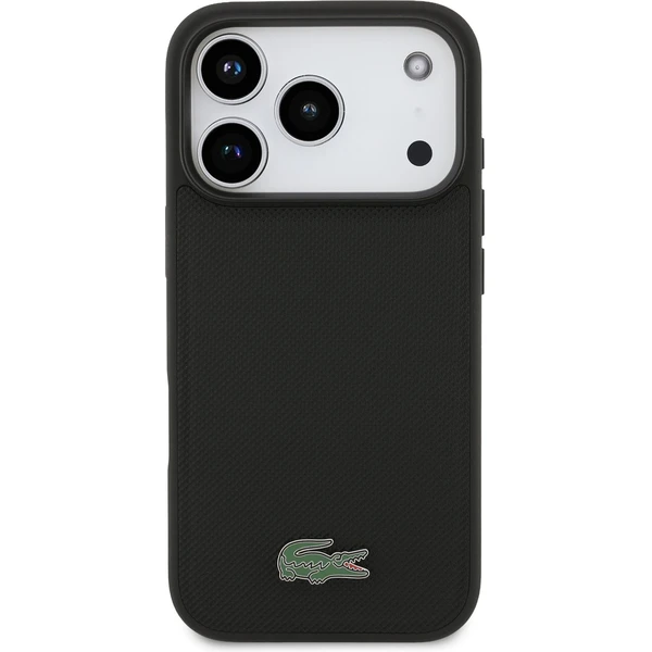 Lacoste Iconic Petit Pique MagSafe kryt + peňaženka iPhone 17 Pro čierny - Puzdra - Obrázok 8a02b78a17cd45f79f4a3b04cad58176